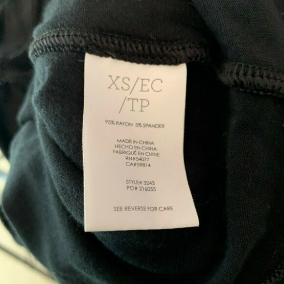 Cabi Beyond Tee Multiway Drape black xs #3243‎ - Picture 5 of 7